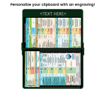 WhiteCoat Clipboard® - Green Ovarian/Adnexal Sonography Edition